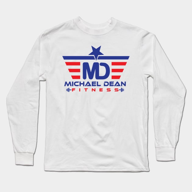 Michael Dean Fitness Long Sleeve T-Shirt by michaeldean23